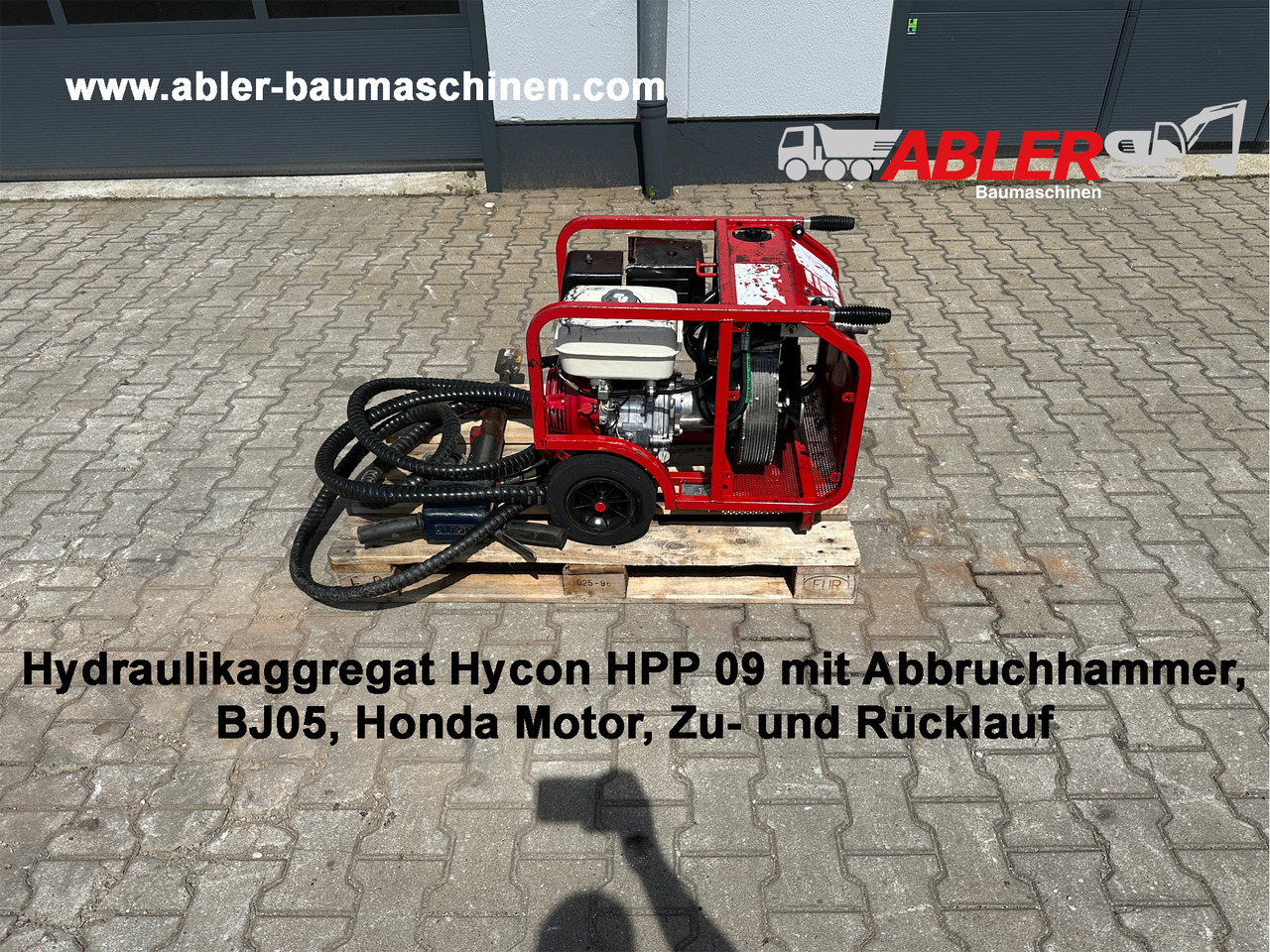 Hydraulikaggregat Hycon HPP09 mit Abbruchhammer - ציוד בנייה: תמונה 1 Hydraulikaggregat Hycon HPP09 mit Abbruchhammer - ציוד בנייה: תמונה 1