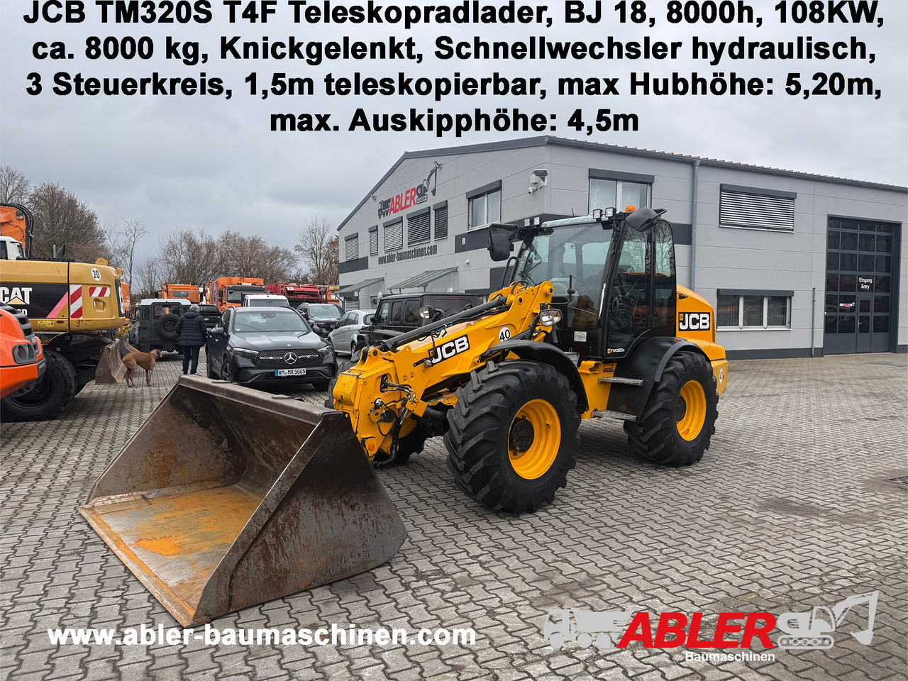 JCB TM320S Teleskopradlader SW - מעמיס גלגלים: תמונה 1 JCB TM320S Teleskopradlader SW - מעמיס גלגלים: תמונה 1