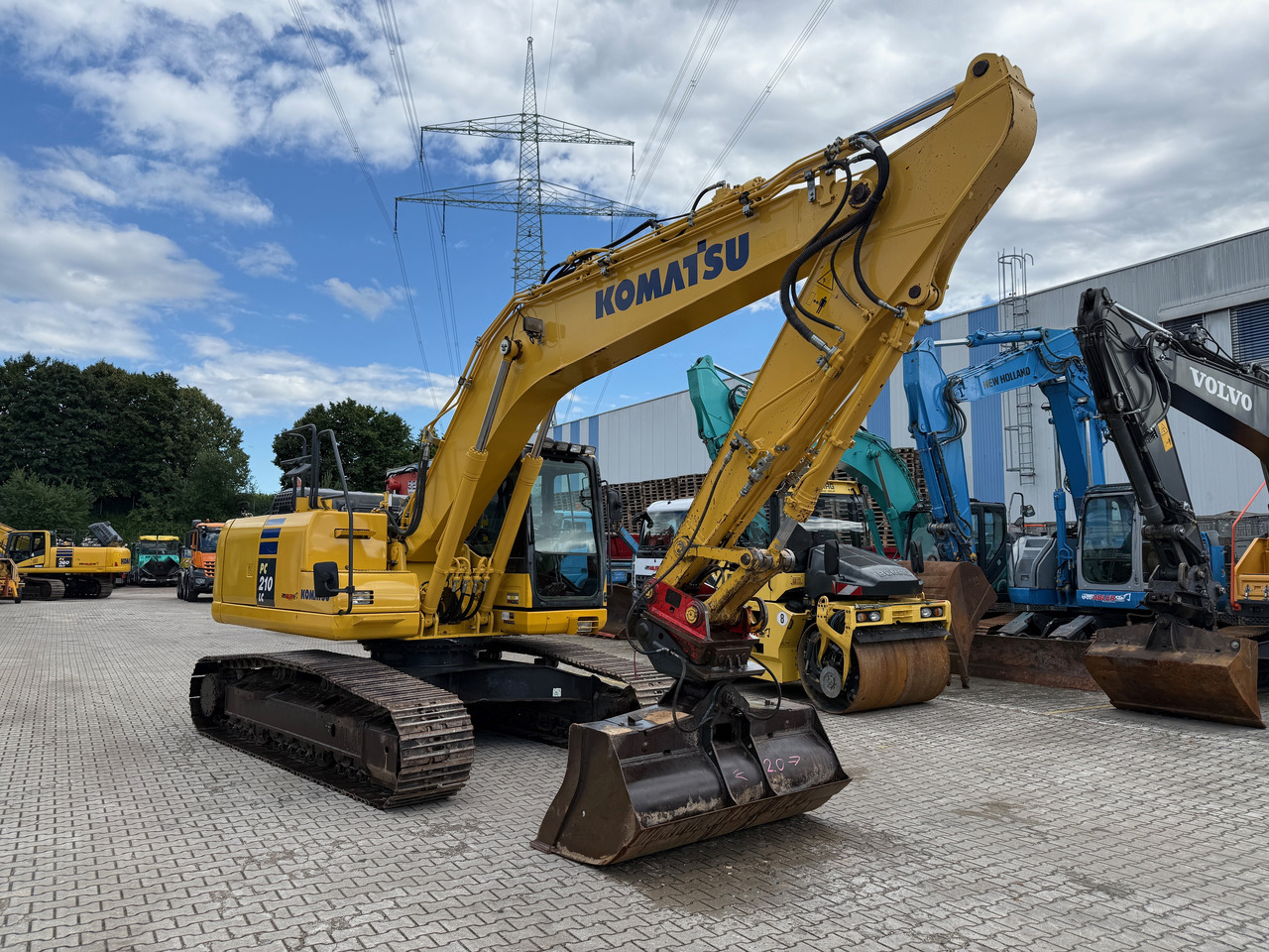 Komatsu PC210 LC-10 Kettenbagger MS21 Kamera - מחפר סורק: תמונה 3 Komatsu PC210 LC-10 Kettenbagger MS21 Kamera - מחפר סורק: תמונה 3