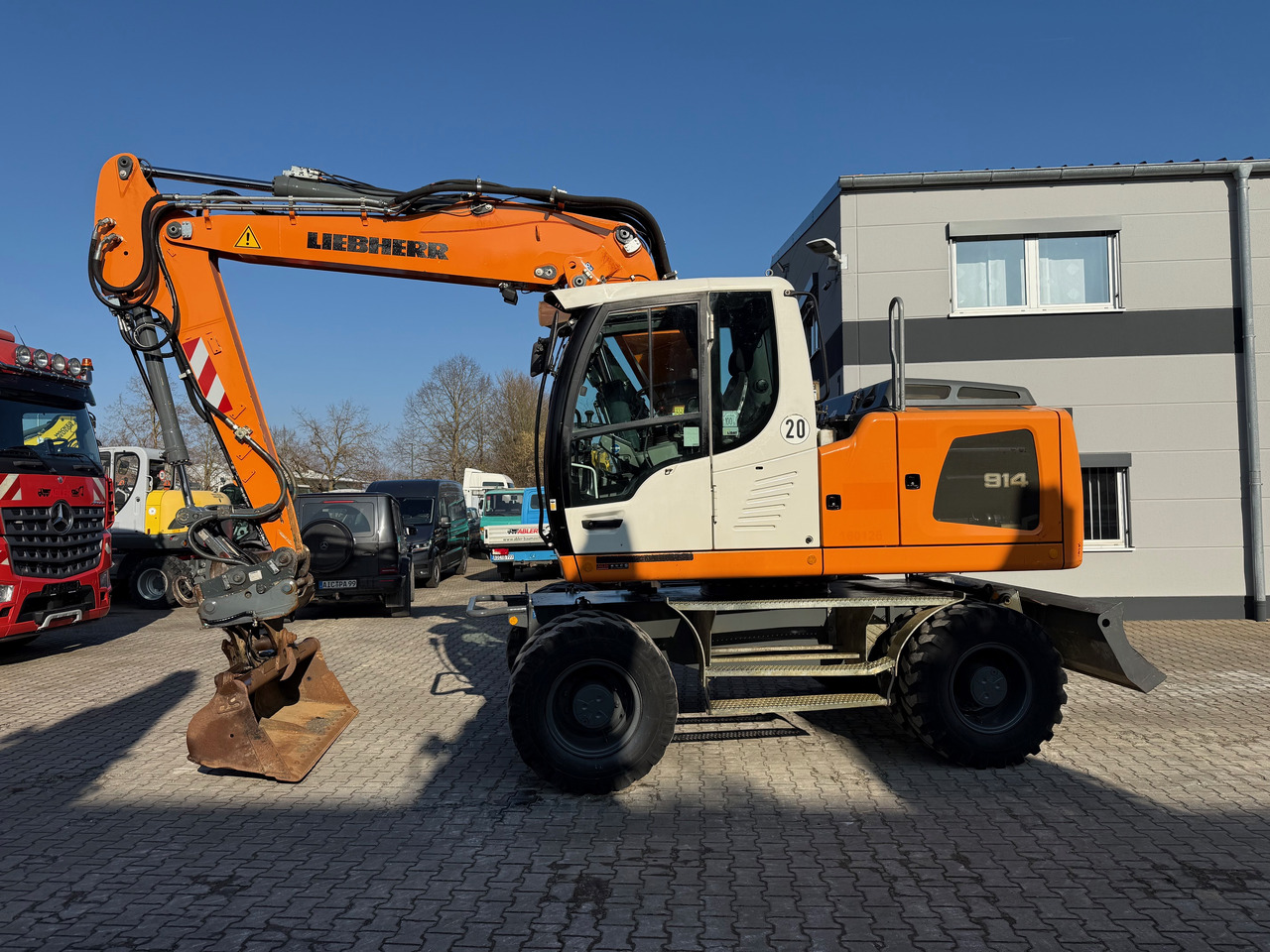 Liebherr A914 Mobilbagger OQ65 Klima - מחפר גלגלים: תמונה 3 Liebherr A914 Mobilbagger OQ65 Klima - מחפר גלגלים: תמונה 3