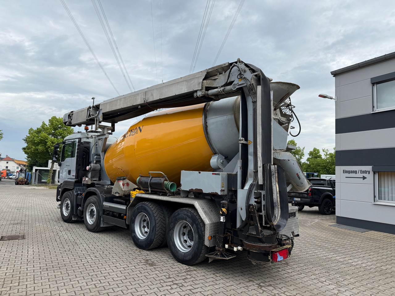 MAN TGS 32.440 Betonmischer 9m3 mit Förderband Liebherr - משאית מערבלת בטון: תמונה 5 MAN TGS 32.440 Betonmischer 9m3 mit Förderband Liebherr - משאית מערבלת בטון: תמונה 5
