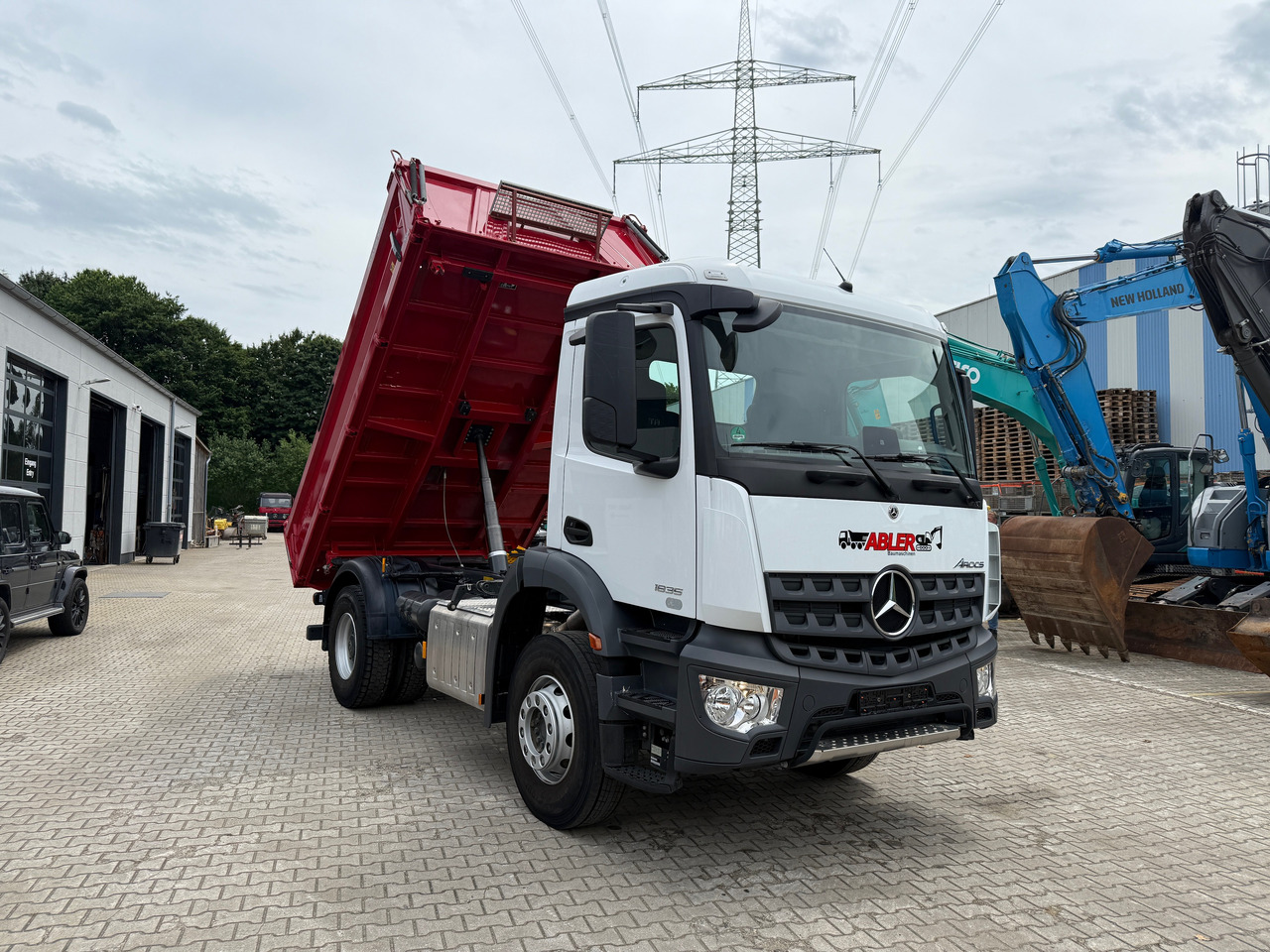 מזהיר Mercedes-Benz 1835 Arocs 3-Seiten-Kipper 4900 km: תמונה 7