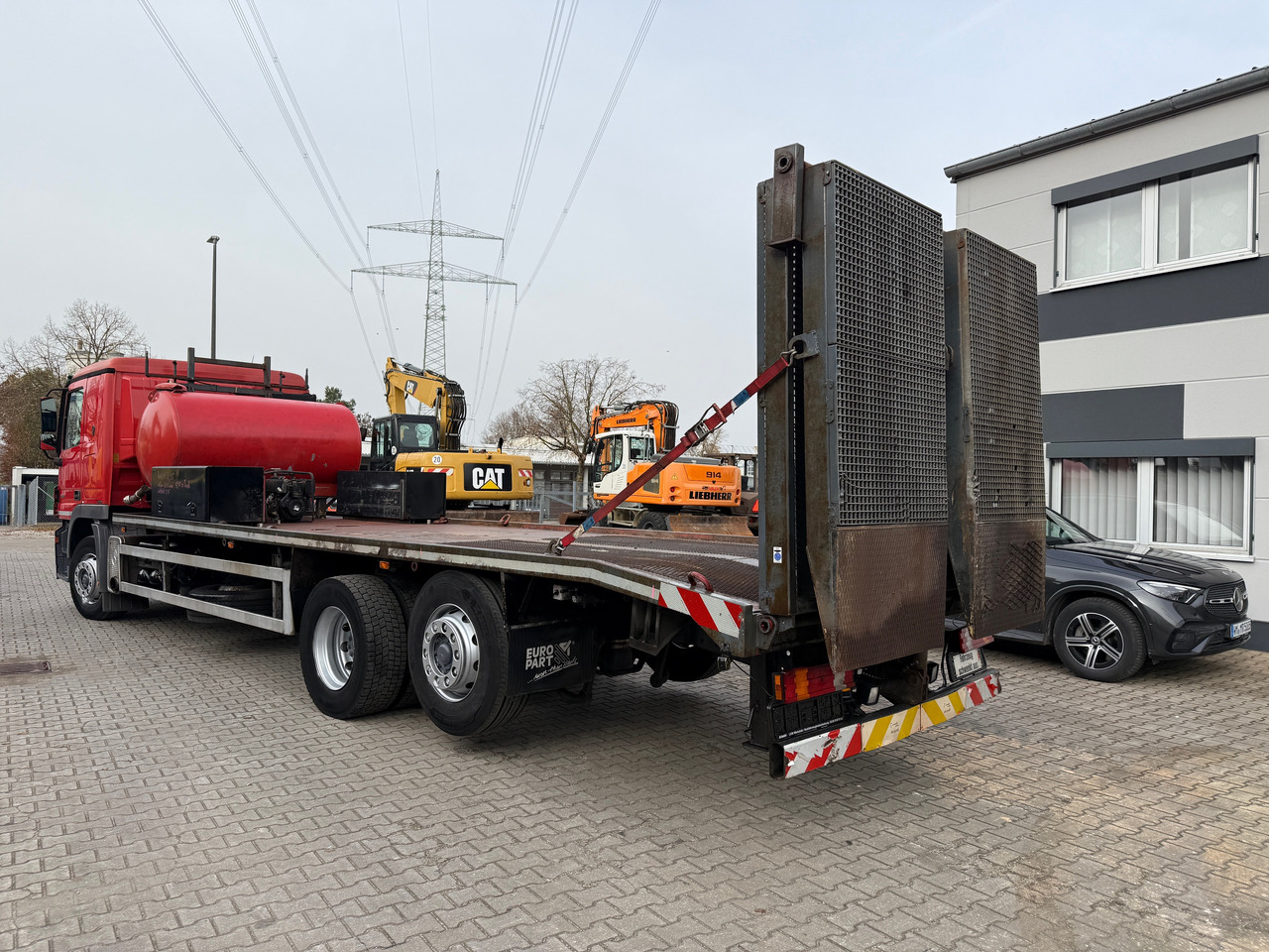 Mercedes-Benz 2541 Actros Baumaschinentransporter Klima Retarder - משאית הובלה אוטומטית: תמונה 5 Mercedes-Benz 2541 Actros Baumaschinentransporter Klima Retarder - משאית הובלה אוטומטית: תמונה 5