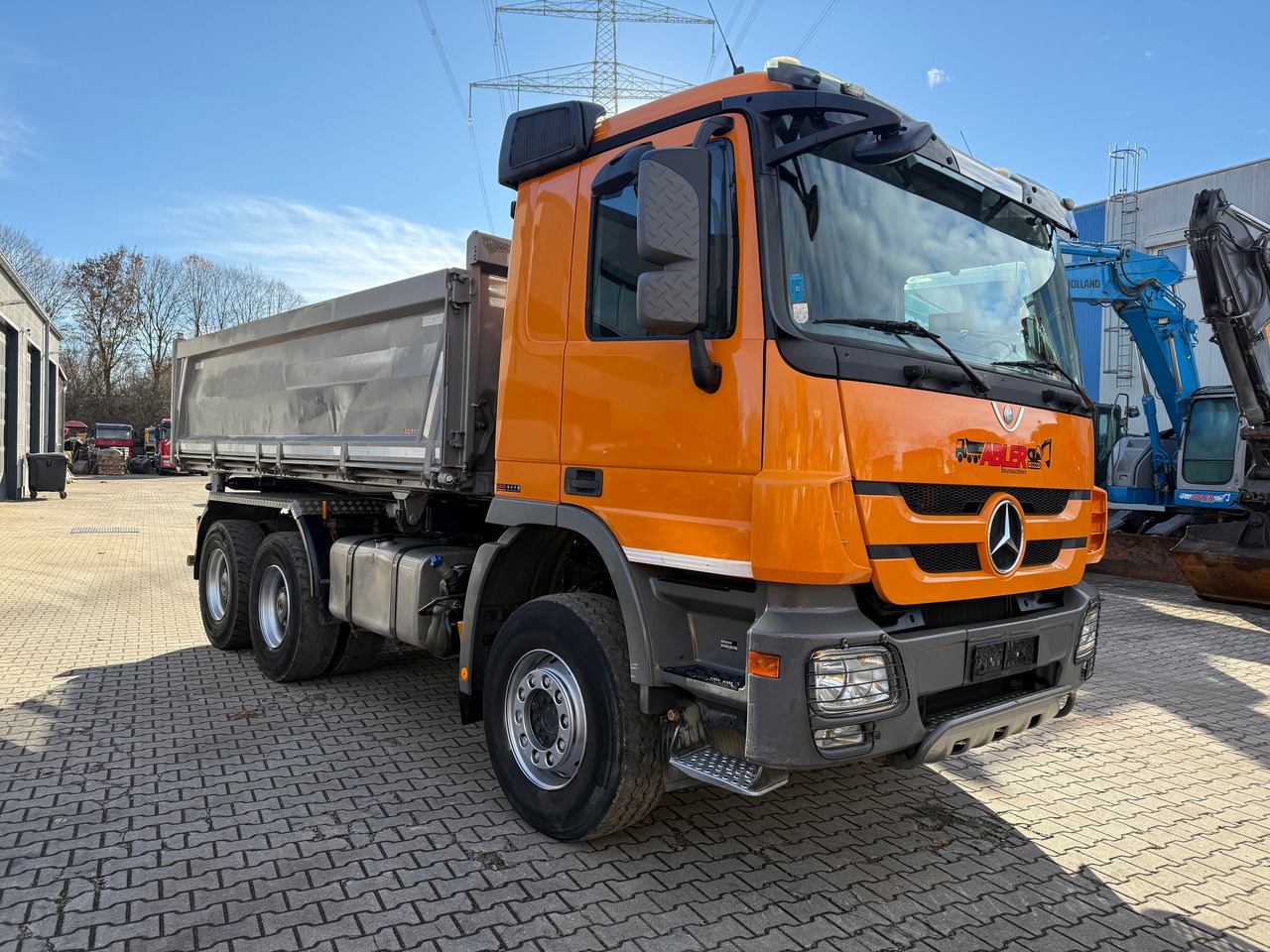 Mercedes-Benz 2646 Actros MP3 3-Seiten Kipper mit Bordmatic - מזהיר: תמונה 3 Mercedes-Benz 2646 Actros MP3 3-Seiten Kipper mit Bordmatic - מזהיר: תמונה 3
