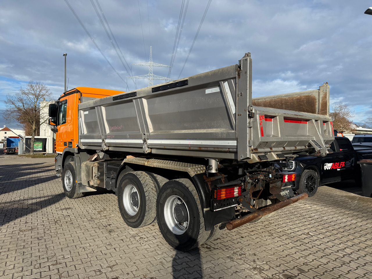 Mercedes-Benz 2646 Actros MP3 3-Seiten Kipper mit Bordmatic - מזהיר: תמונה 5 Mercedes-Benz 2646 Actros MP3 3-Seiten Kipper mit Bordmatic - מזהיר: תמונה 5