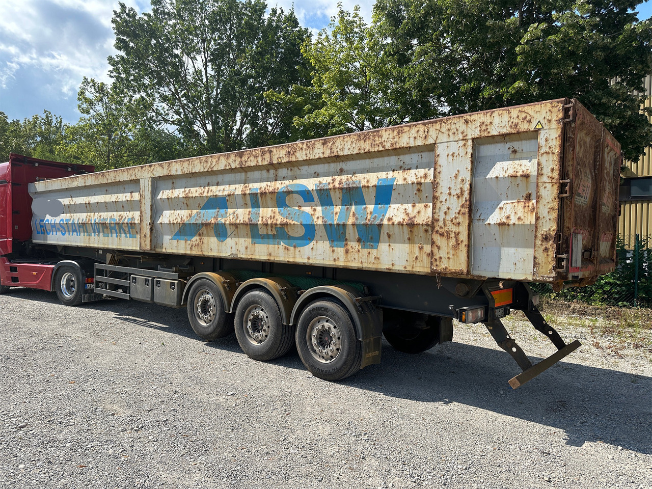 Reisch RHKS-35/24SL Stahl Kippmulde 50 m3 Metallschrott - סמיטריילר עם מזהיר: תמונה 4 Reisch RHKS-35/24SL Stahl Kippmulde 50 m3 Metallschrott - סמיטריילר עם מזהיר: תמונה 4