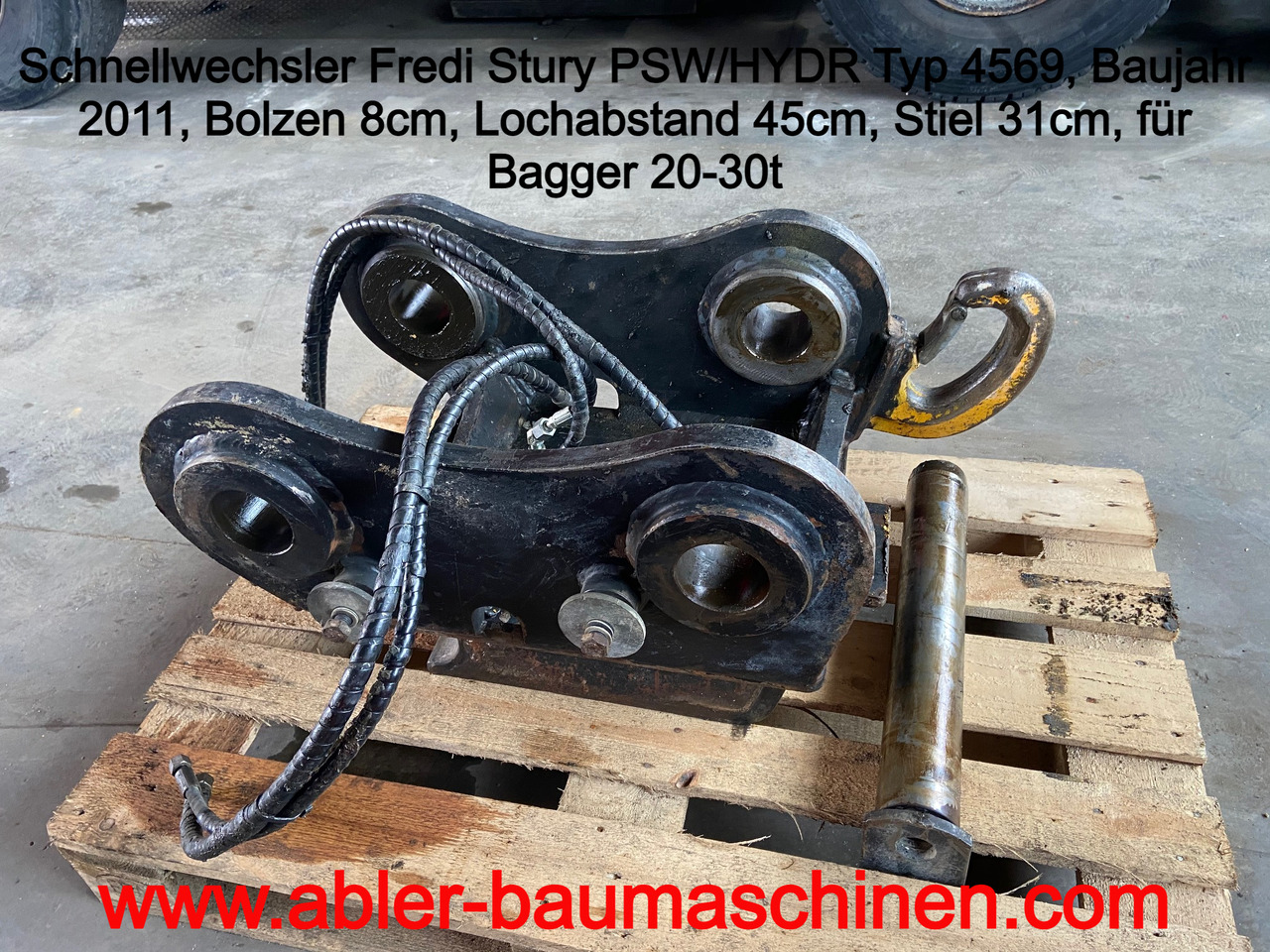 Schnellwechsler Fredi Stury PSW/HYDR Tsp 4569 - מצמד מהיר: תמונה 1 Schnellwechsler Fredi Stury PSW/HYDR Tsp 4569 - מצמד מהיר: תמונה 1