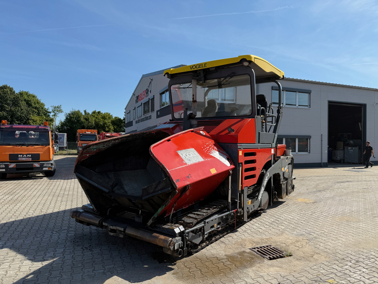 Vögele Super 1800-2 Asphaltfertiger mit Nivellierung 650cm - מרצף אספלט: תמונה 4 Vögele Super 1800-2 Asphaltfertiger mit Nivellierung 650cm - מרצף אספלט: תמונה 4