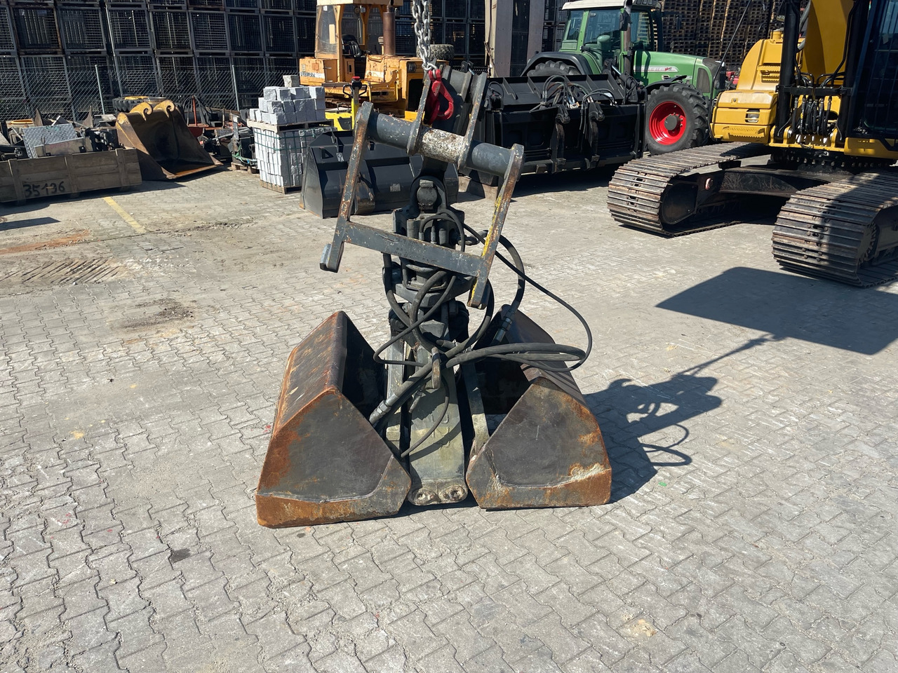 Zweischalengreifer 80cm 0,53m3 - דלי מכל קונכיה: תמונה 2 Zweischalengreifer 80cm 0,53m3 - דלי מכל קונכיה: תמונה 2