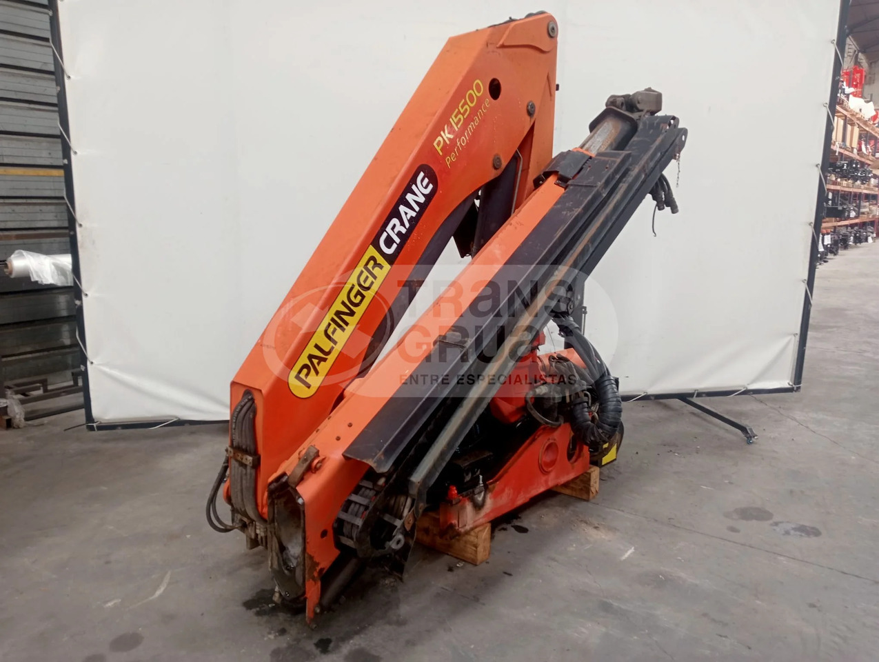 Grúa hidráulica Palfinger PK 15500 - עגורן מעמיס: תמונה 4 Grúa hidráulica Palfinger PK 15500 - עגורן מעמיס: תמונה 4
