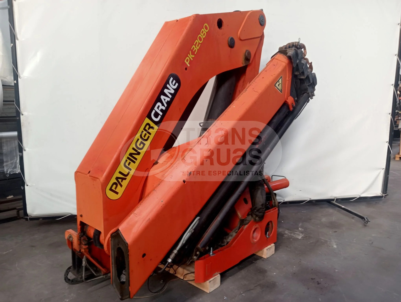 Grúa hidráulica Palfinger PK 32080 - עגורן מעמיס: תמונה 4 Grúa hidráulica Palfinger PK 32080 - עגורן מעמיס: תמונה 4