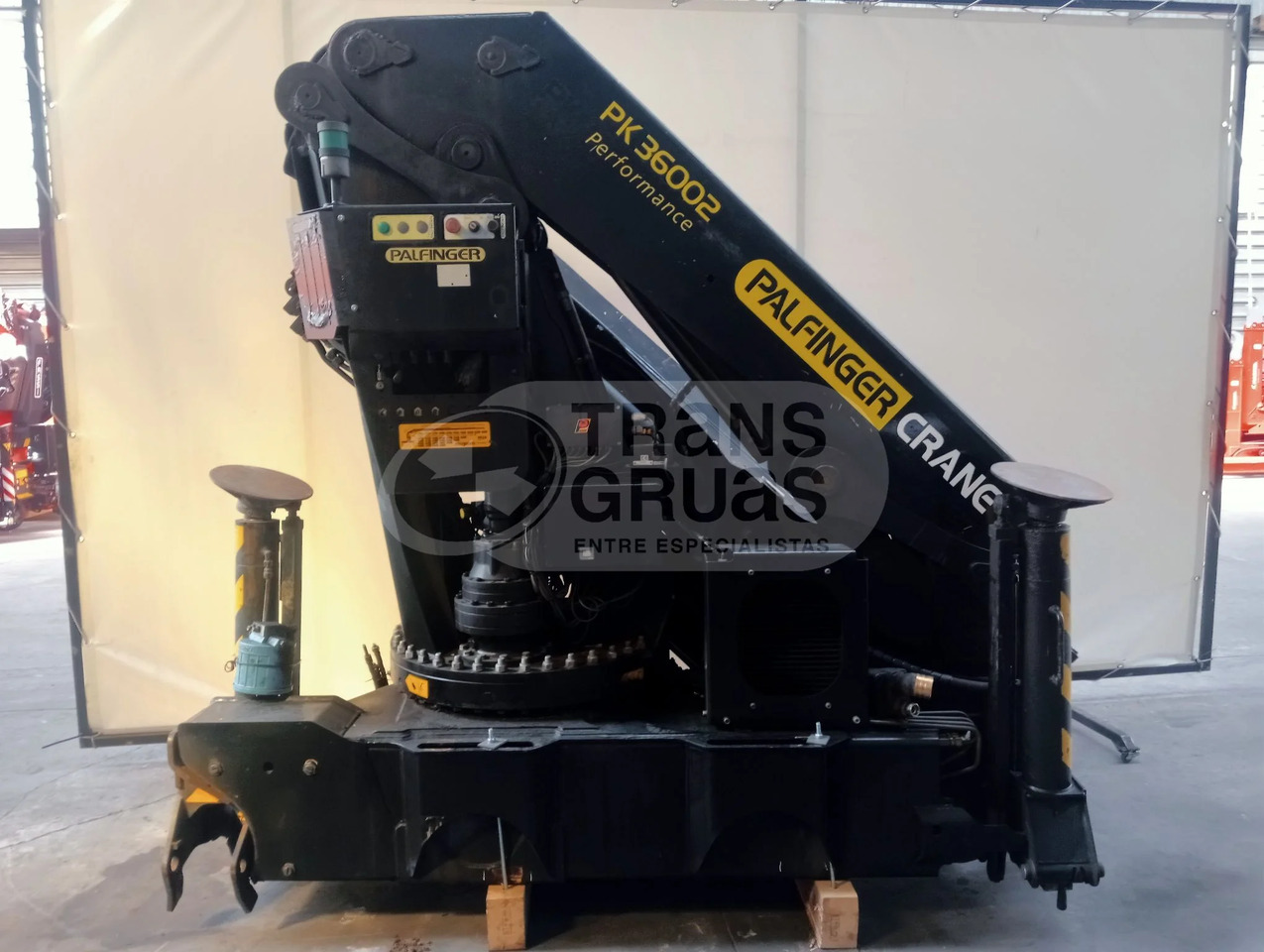 Grúa hidráulica Palfinger PK 36002 - עגורן מעמיס: תמונה 2 Grúa hidráulica Palfinger PK 36002 - עגורן מעמיס: תמונה 2