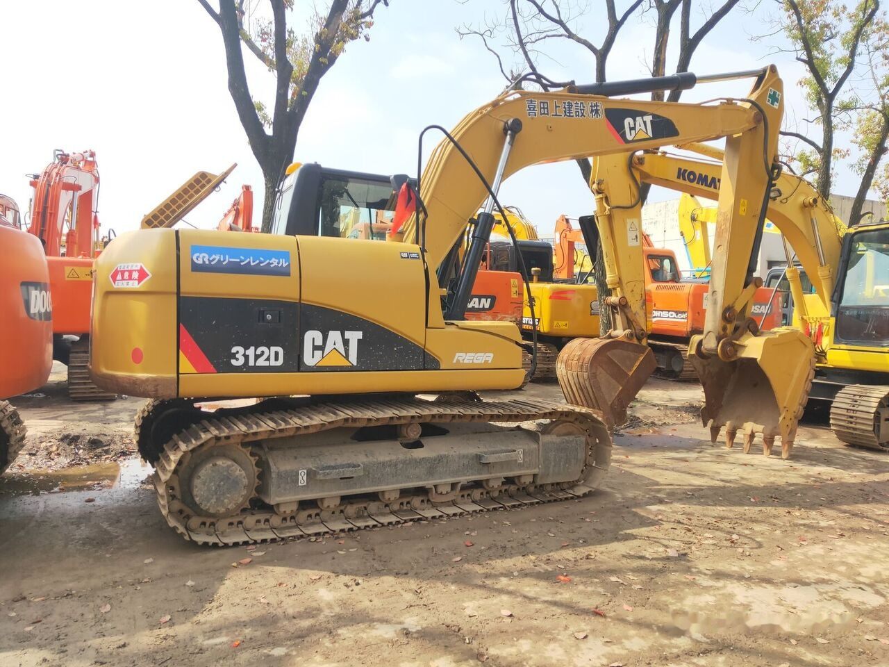 Caterpillar 312D - מחפר סורק: תמונה 1 Caterpillar 312D - מחפר סורק: תמונה 1