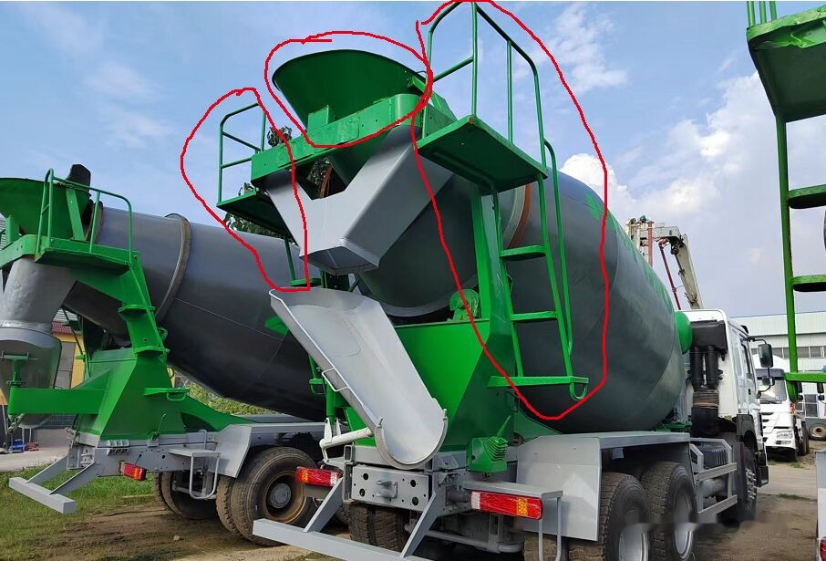 Howo ZLJ5253GJB1 - משאית מערבלת בטון: תמונה 4 Howo ZLJ5253GJB1 - משאית מערבלת בטון: תמונה 4