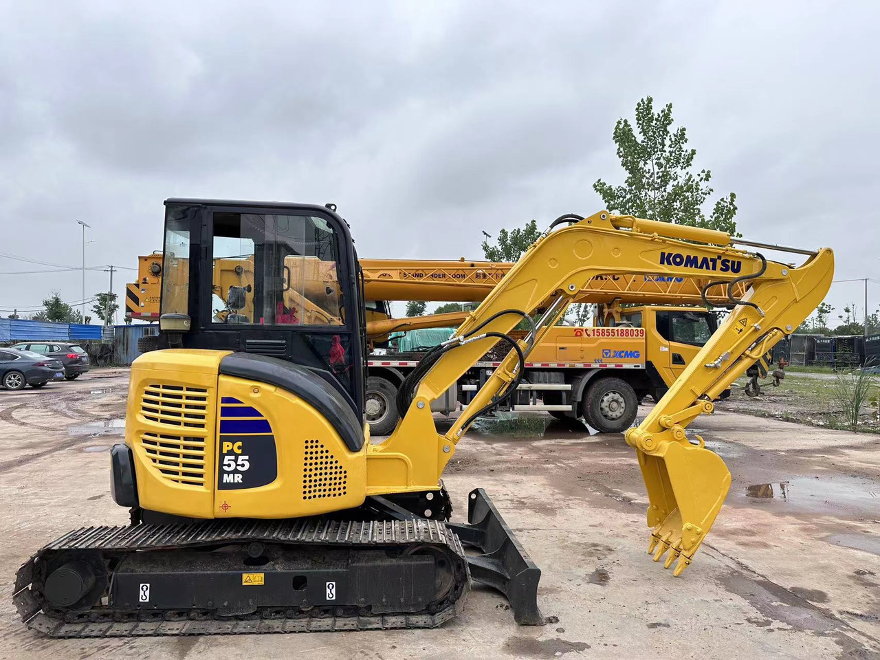 KOMATSU PC55MR - מיני מחפר: תמונה 2 KOMATSU PC55MR - מיני מחפר: תמונה 2