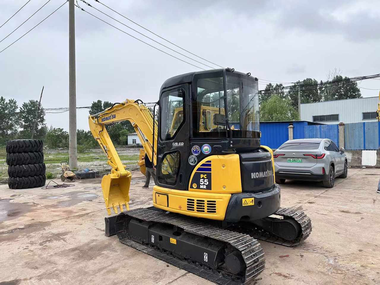 KOMATSU PC55MR - מיני מחפר: תמונה 5 KOMATSU PC55MR - מיני מחפר: תמונה 5