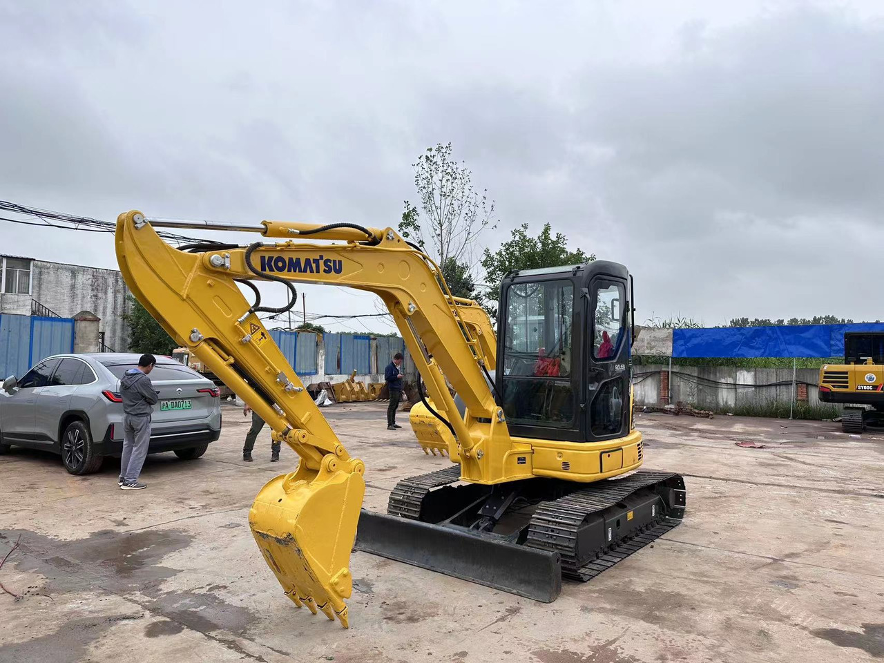KOMATSU PC55MR - מיני מחפר: תמונה 4 KOMATSU PC55MR - מיני מחפר: תמונה 4
