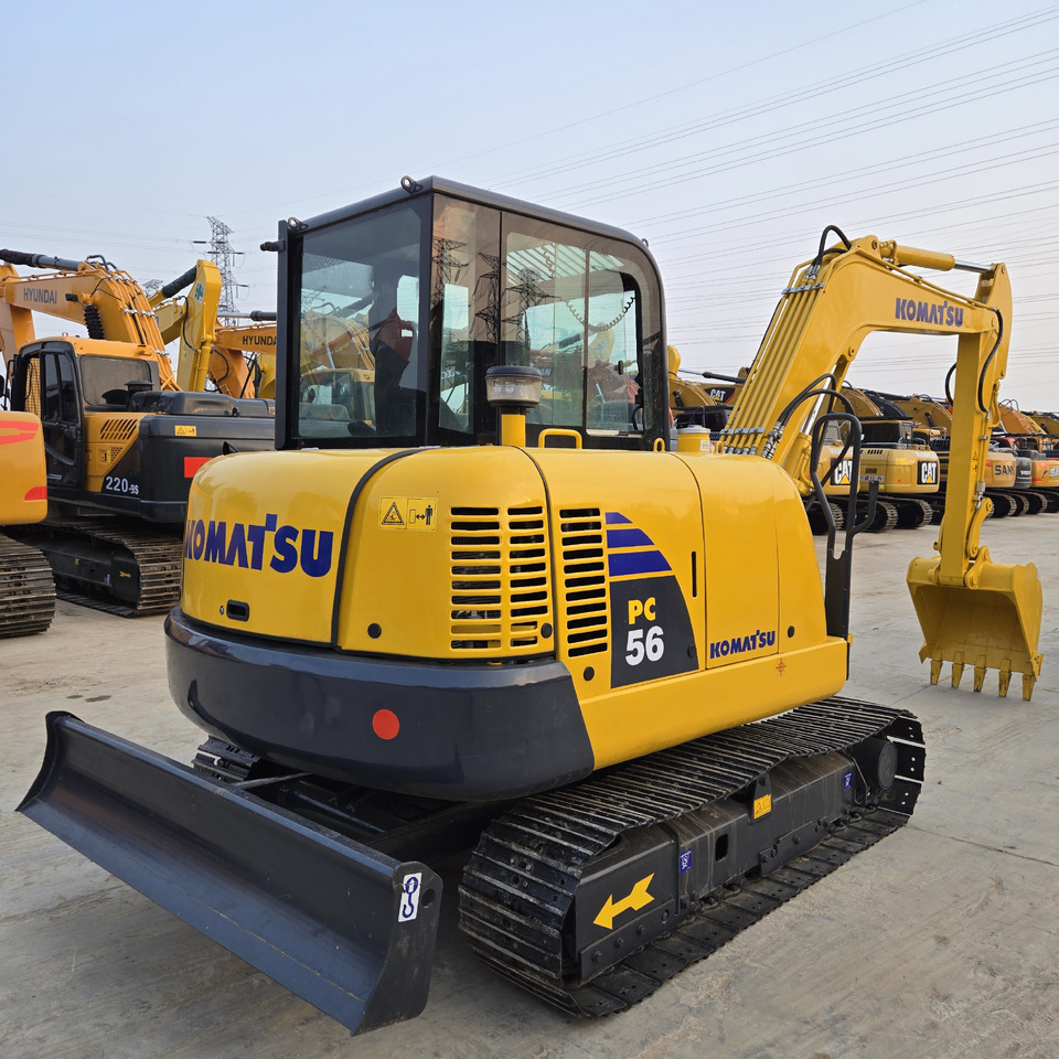 KOMATSU PC56 - מיני מחפר: תמונה 4 KOMATSU PC56 - מיני מחפר: תמונה 4