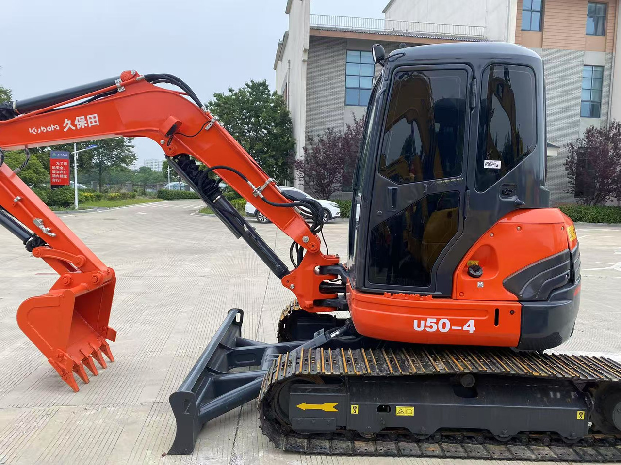 KUBOTA U50 - מיני מחפר: תמונה 4 KUBOTA U50 - מיני מחפר: תמונה 4