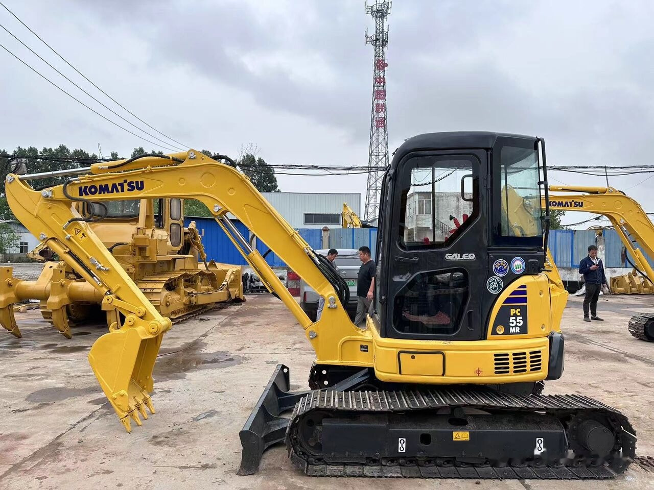 Komatsu PC55MR - מיני מחפר: תמונה 1 Komatsu PC55MR - מיני מחפר: תמונה 1