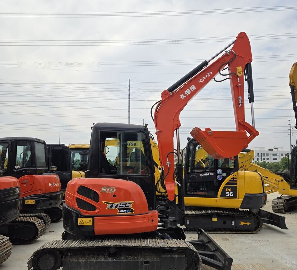 Kubota KX155-3 - מיני מחפר: תמונה 3 Kubota KX155-3 - מיני מחפר: תמונה 3
