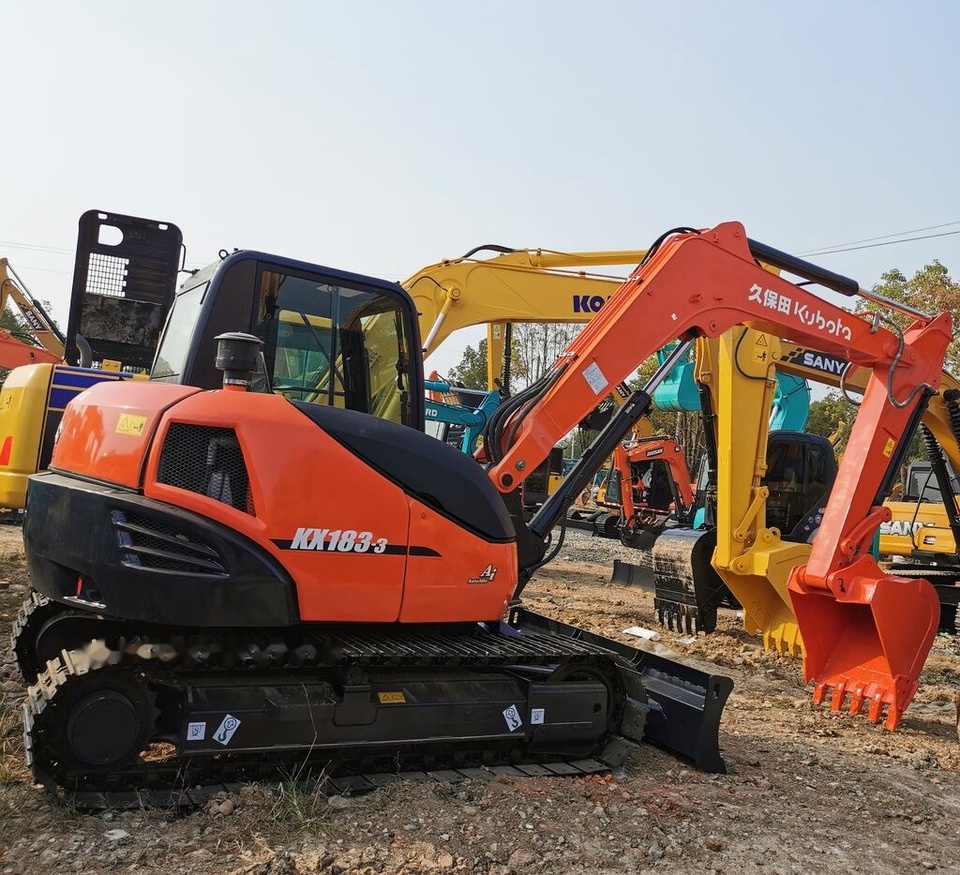 Kubota KX183-3 - מיני מחפר: תמונה 3 Kubota KX183-3 - מיני מחפר: תמונה 3