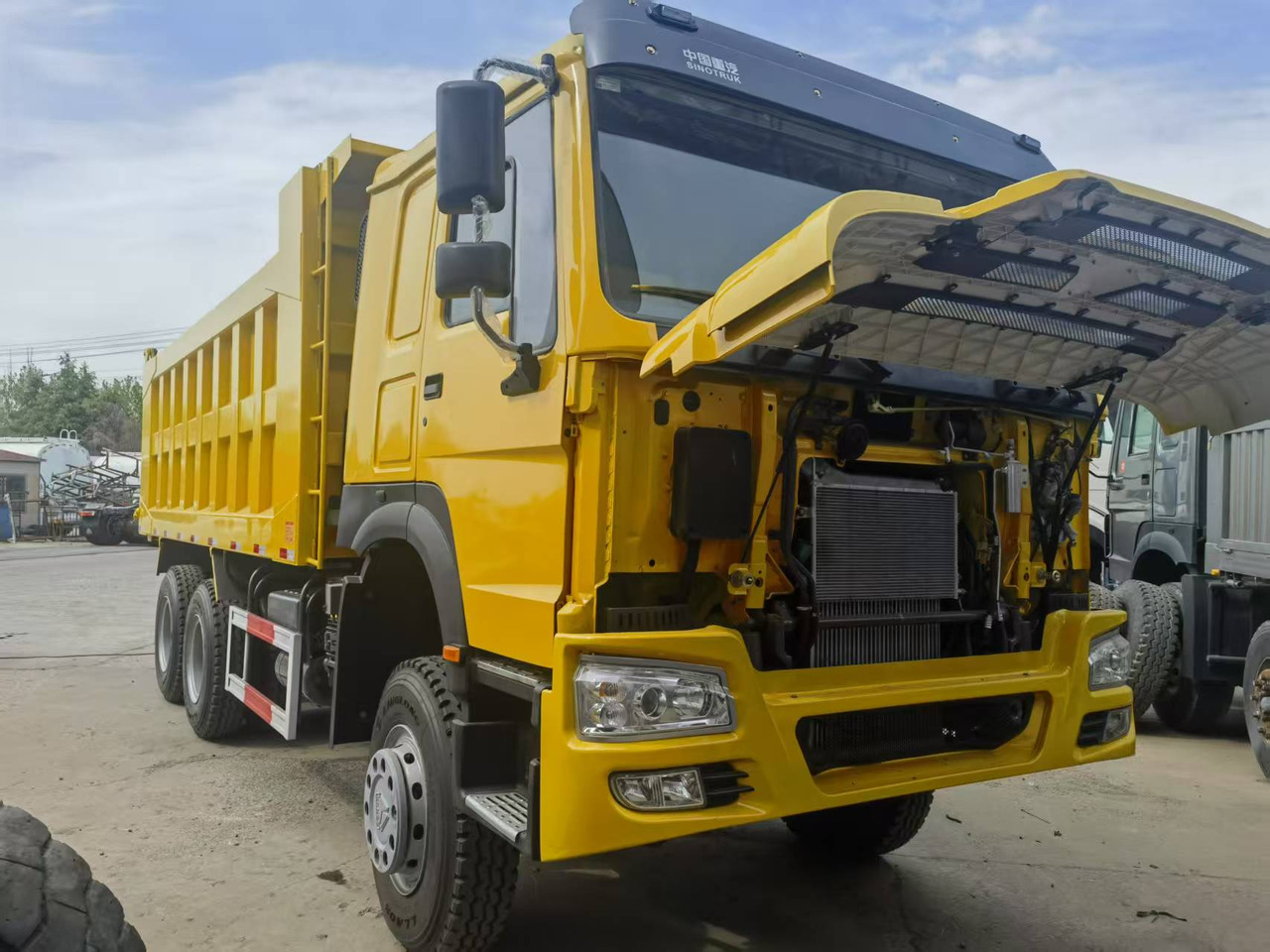 Sinotruk HOWO 371 Dump truck - מזהיר: תמונה 3 Sinotruk HOWO 371 Dump truck - מזהיר: תמונה 3