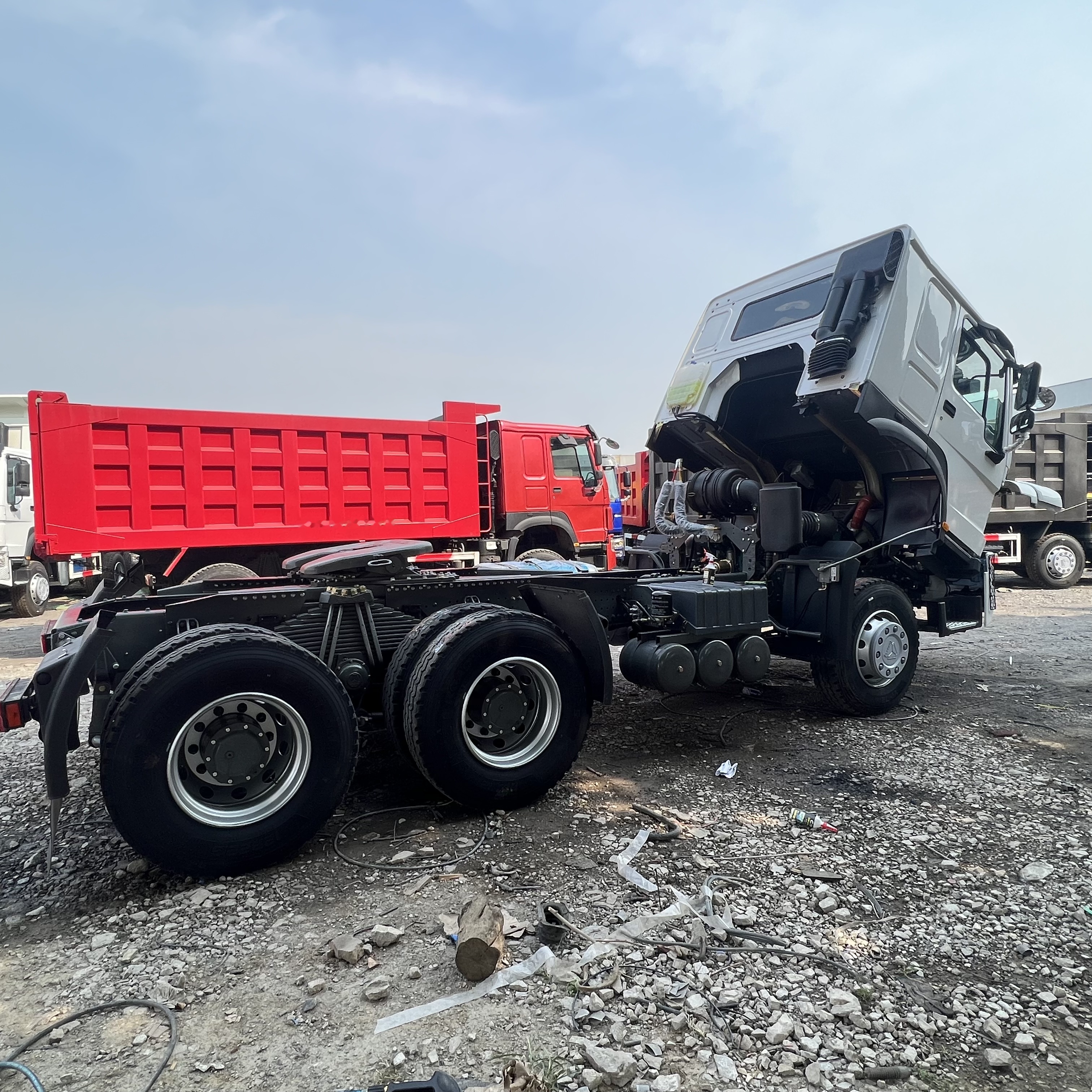 יחידת טרקטור Sinotruk HOWO 371 Tractor: תמונה 7 יחידת טרקטור Sinotruk HOWO 371 Tractor: תמונה 7