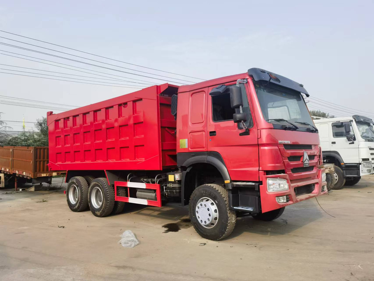 Sinotruk HOWO 6*4 Dump truck - מזהיר: תמונה 1 Sinotruk HOWO 6*4 Dump truck - מזהיר: תמונה 1