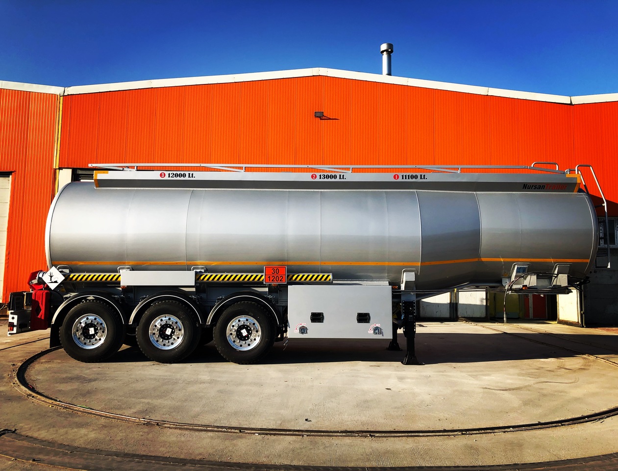 NURSAN Aluminium Tanker - סמיטריילר מכל: תמונה 5 NURSAN Aluminium Tanker - סמיטריילר מכל: תמונה 5