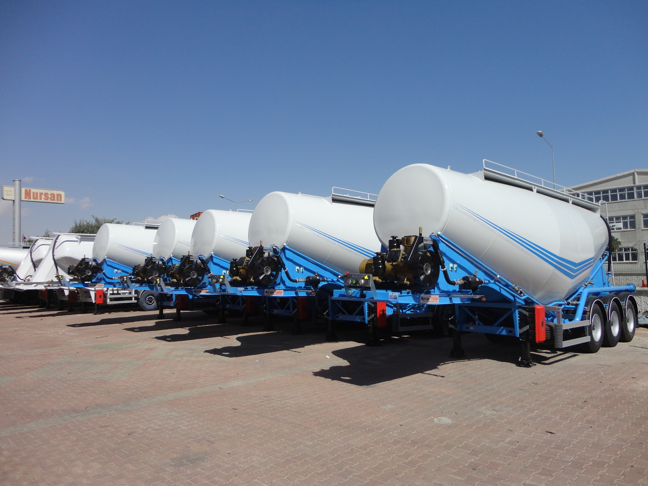 NURSAN Cement Bulker - סמיטריילר מכל: תמונה 4 NURSAN Cement Bulker - סמיטריילר מכל: תמונה 4