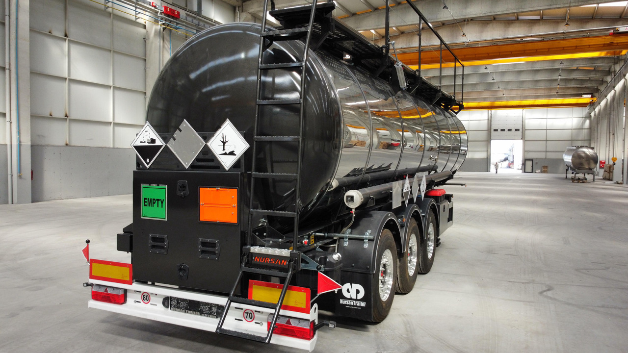 NURSAN Stainless Steel L4BH Tanker - סמיטריילר מכל: תמונה 4 NURSAN Stainless Steel L4BH Tanker - סמיטריילר מכל: תמונה 4
