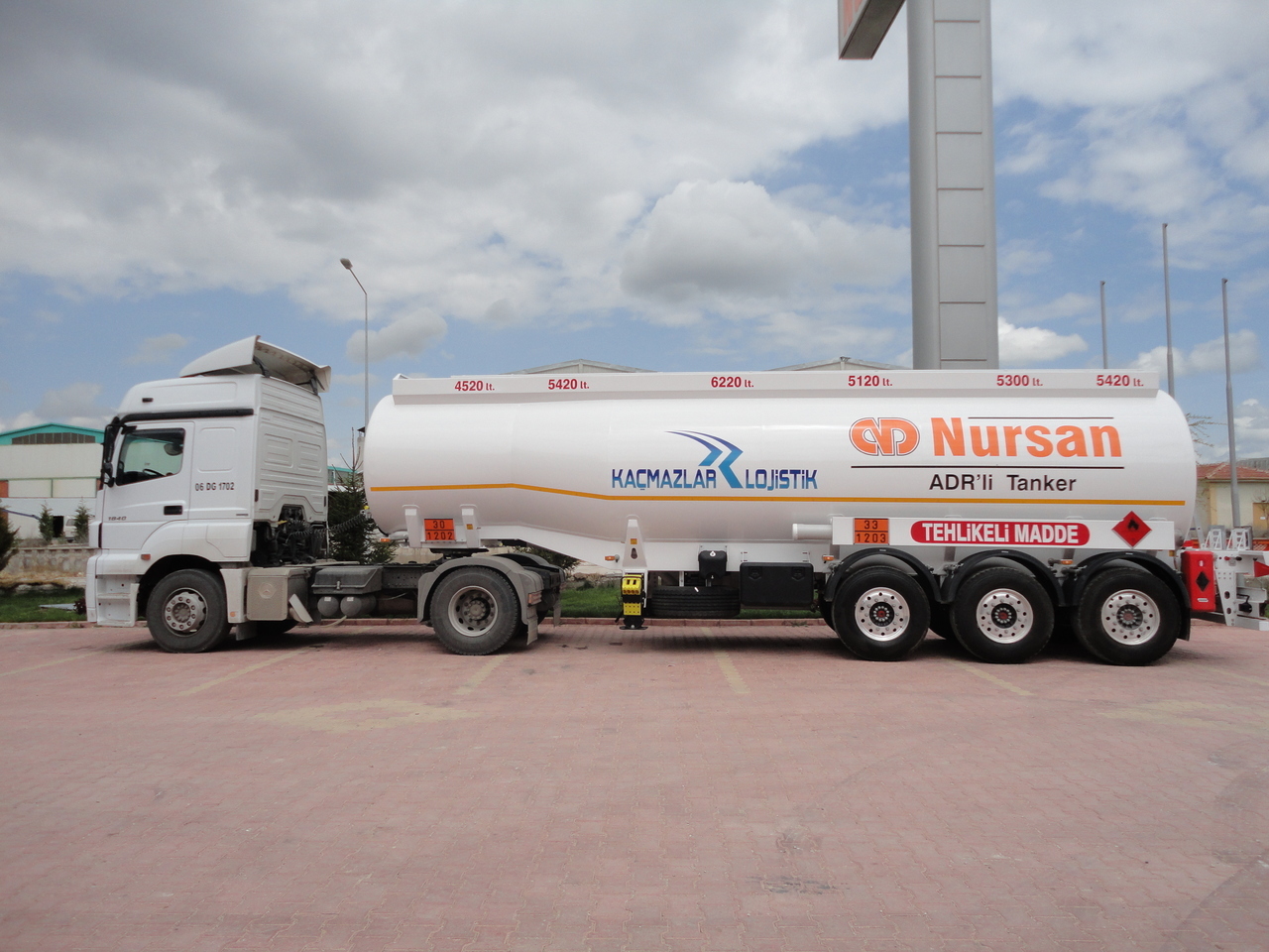 NURSAN Steel Tanker - סמיטריילר מכל: תמונה 1 NURSAN Steel Tanker - סמיטריילר מכל: תמונה 1