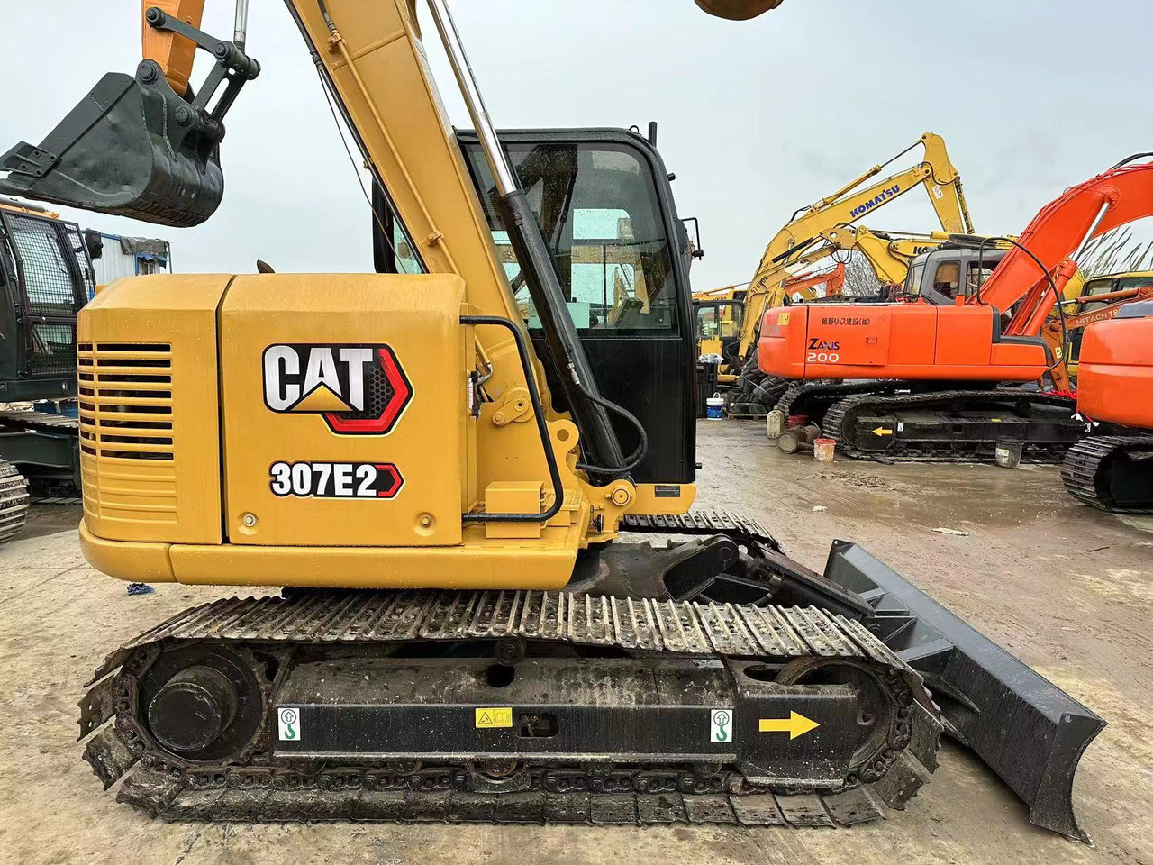 CATERPILLAR 307 E2 CAT 307D 312D2GC - מיני מחפר: תמונה 1 CATERPILLAR 307 E2 CAT 307D 312D2GC - מיני מחפר: תמונה 1