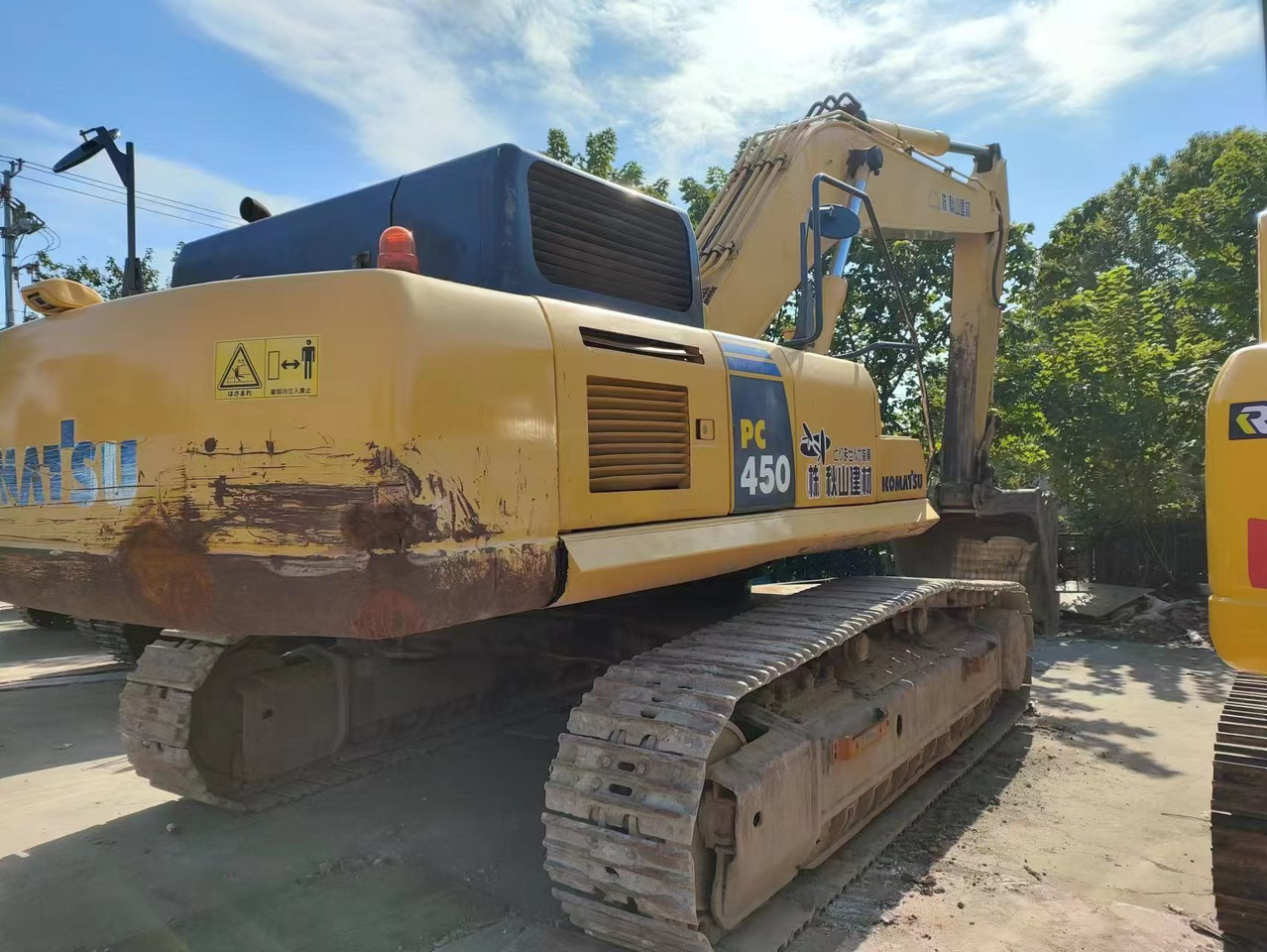 מחפר סורק KOMATSU PC 450 - 8: תמונה 1
