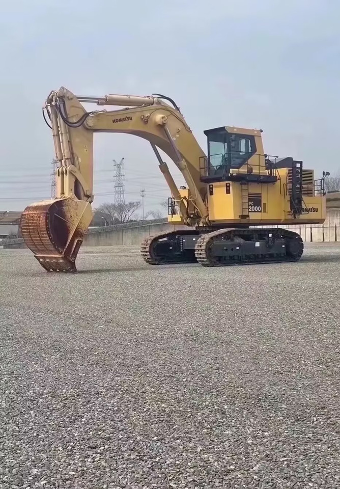 KOMATSU PC2000 PC 2000 200 TON MINING EXCAVATOR - מחפר סורק: תמונה 3 KOMATSU PC2000 PC 2000 200 TON MINING EXCAVATOR - מחפר סורק: תמונה 3