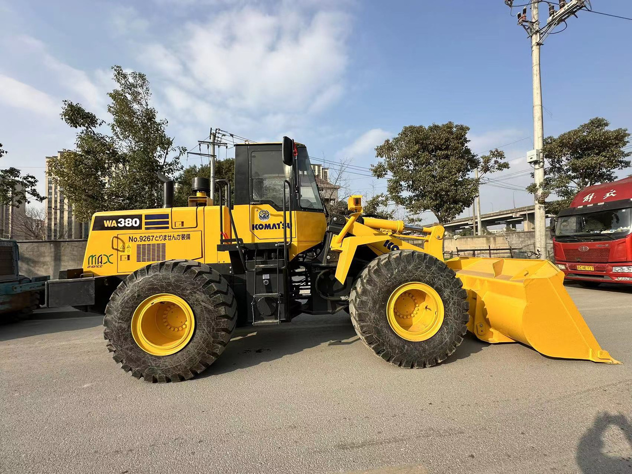 KOMATSU WA380 - מעמיס גלגלים: תמונה 5 KOMATSU WA380 - מעמיס גלגלים: תמונה 5