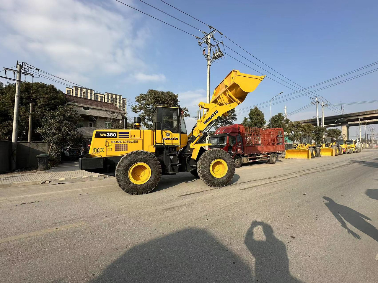 מעמיס גלגלים KOMATSU WA380: תמונה 9