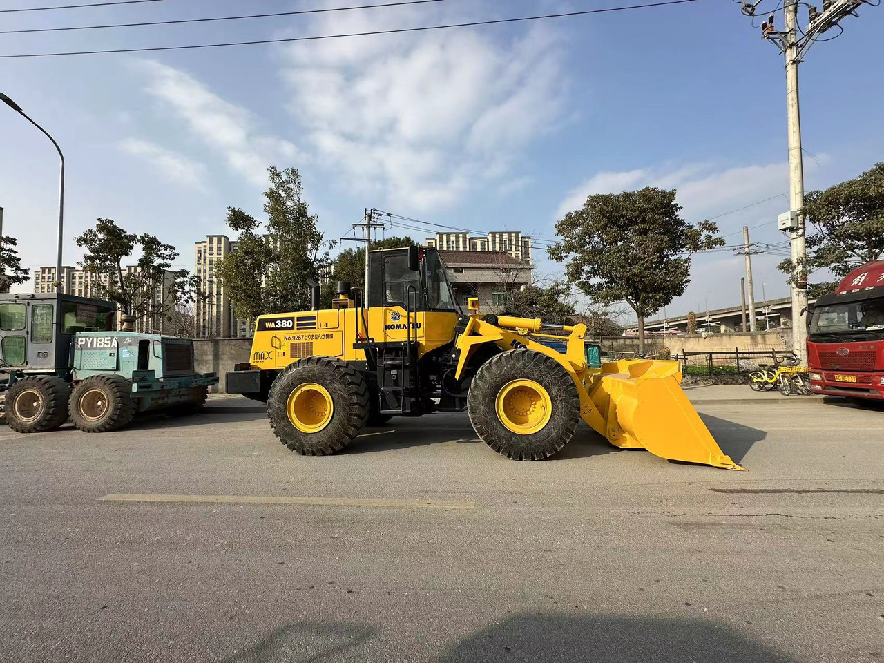 KOMATSU WA380 - מעמיס גלגלים: תמונה 2 KOMATSU WA380 - מעמיס גלגלים: תמונה 2
