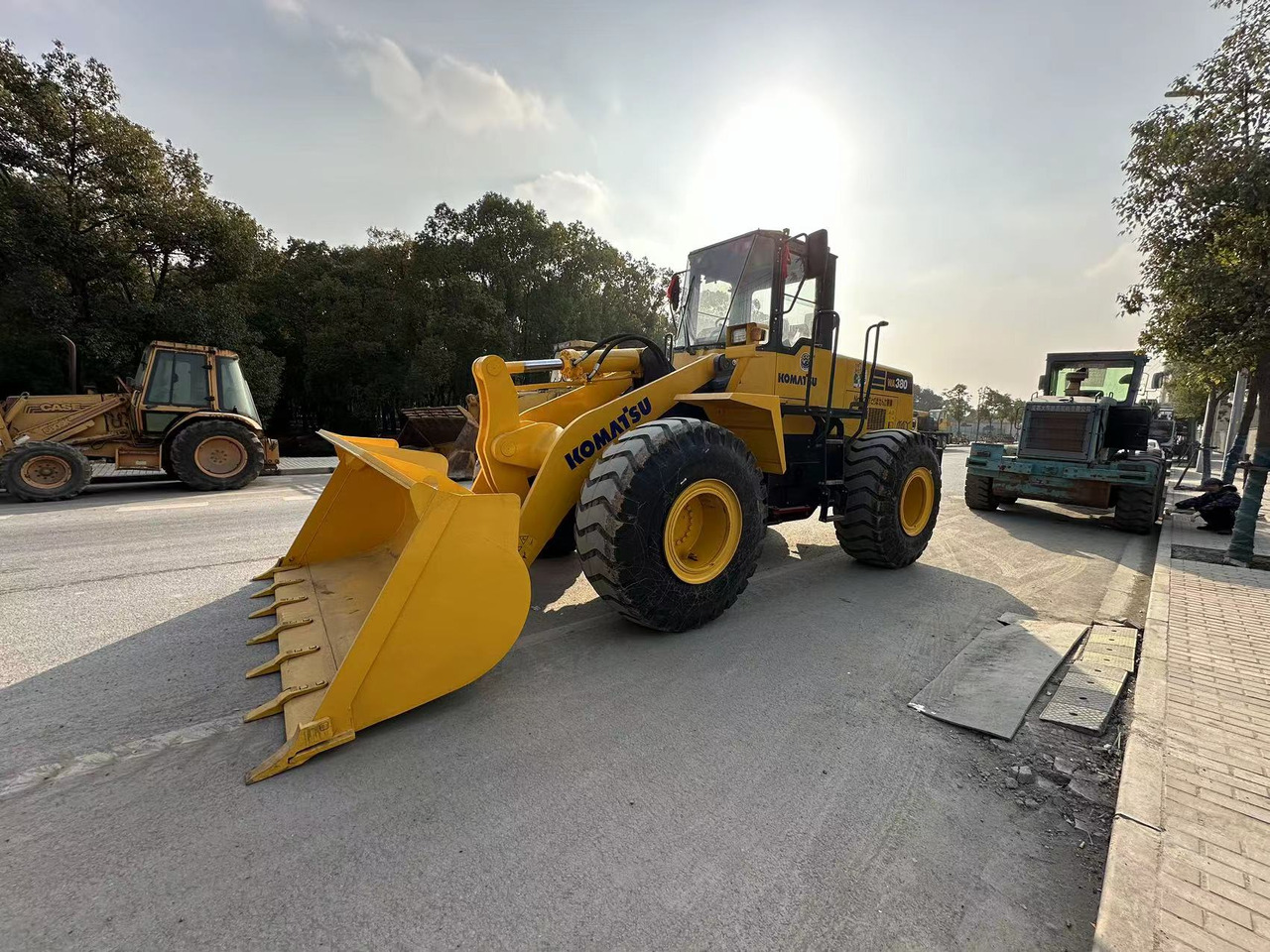 KOMATSU WA380 - מעמיס גלגלים: תמונה 4 KOMATSU WA380 - מעמיס גלגלים: תמונה 4