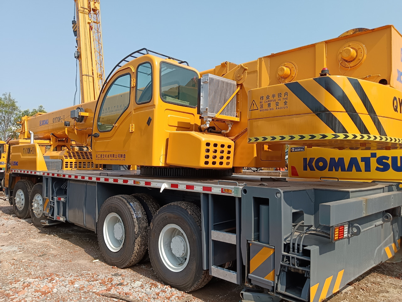 XCMG QY70KⅡ - עגורן נייד: תמונה 4 XCMG QY70KⅡ - עגורן נייד: תמונה 4