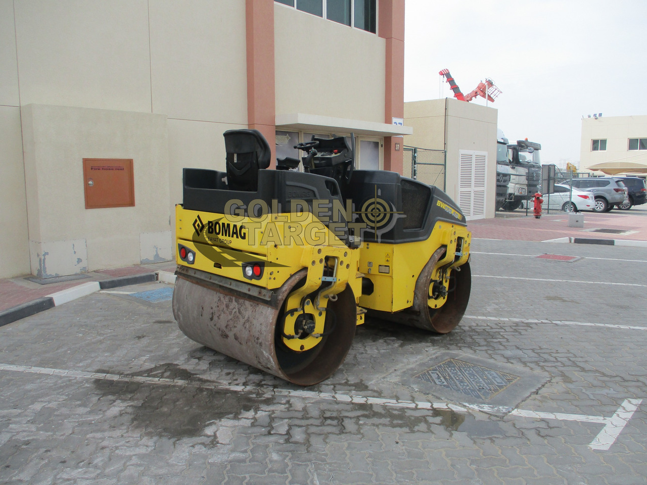 BOMAG BW138 AD-5 Roller - רולר כביש: תמונה 3 BOMAG BW138 AD-5 Roller - רולר כביש: תמונה 3