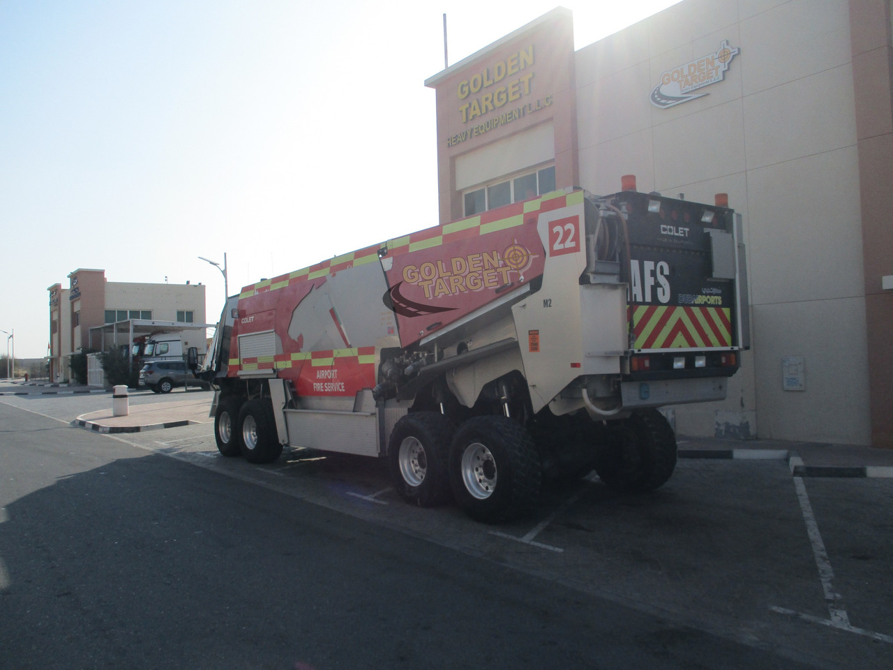 Colet K40E JAGUAR 8x6 Airport Fire Truck - משאית אש: תמונה 4 Colet K40E JAGUAR 8x6 Airport Fire Truck - משאית אש: תמונה 4