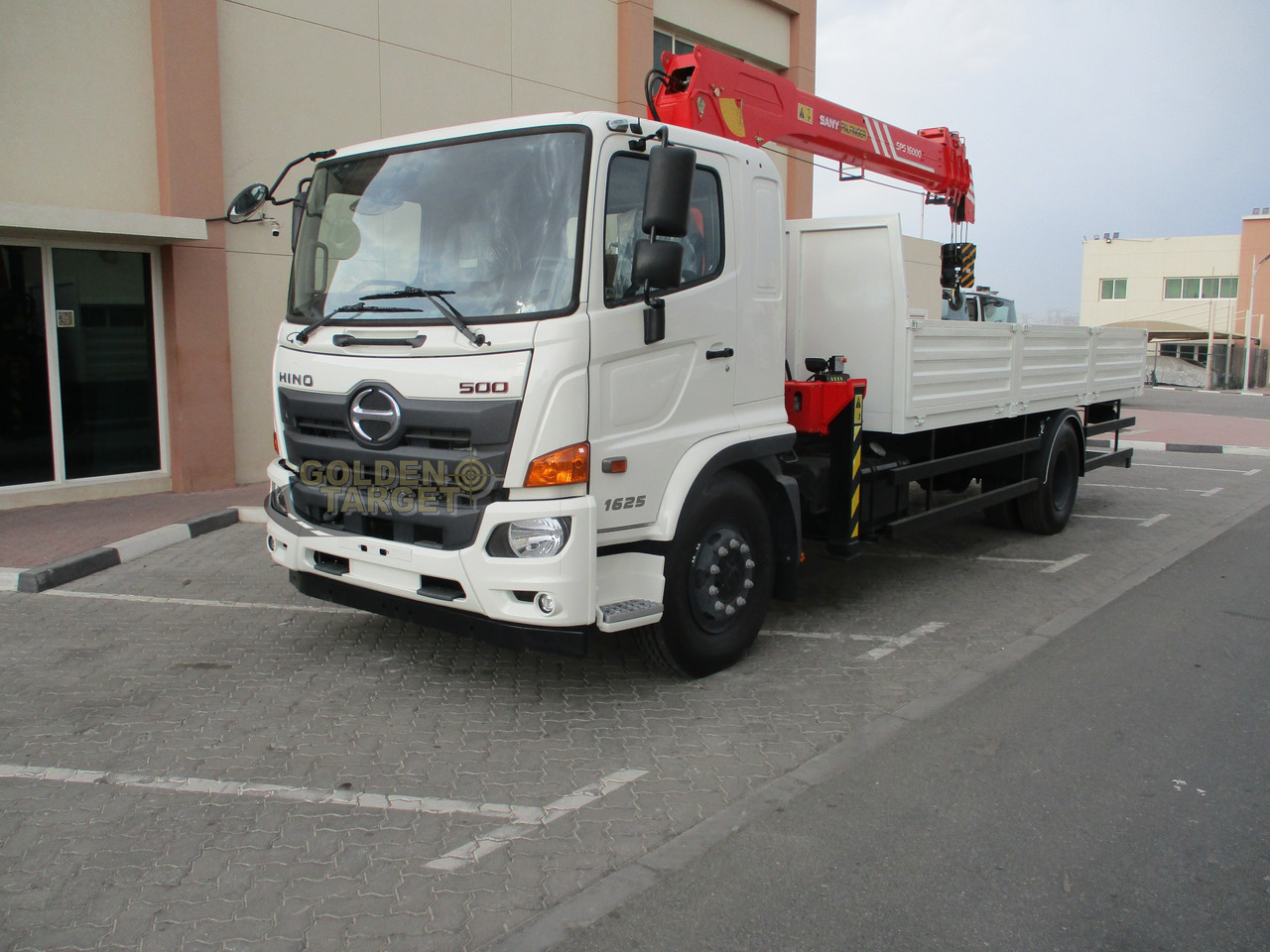HINO 500 1625 4x2 with SANY PALFINGER SPS16000 Crane - משאית מנוף: תמונה 2 HINO 500 1625 4x2 with SANY PALFINGER SPS16000 Crane - משאית מנוף: תמונה 2