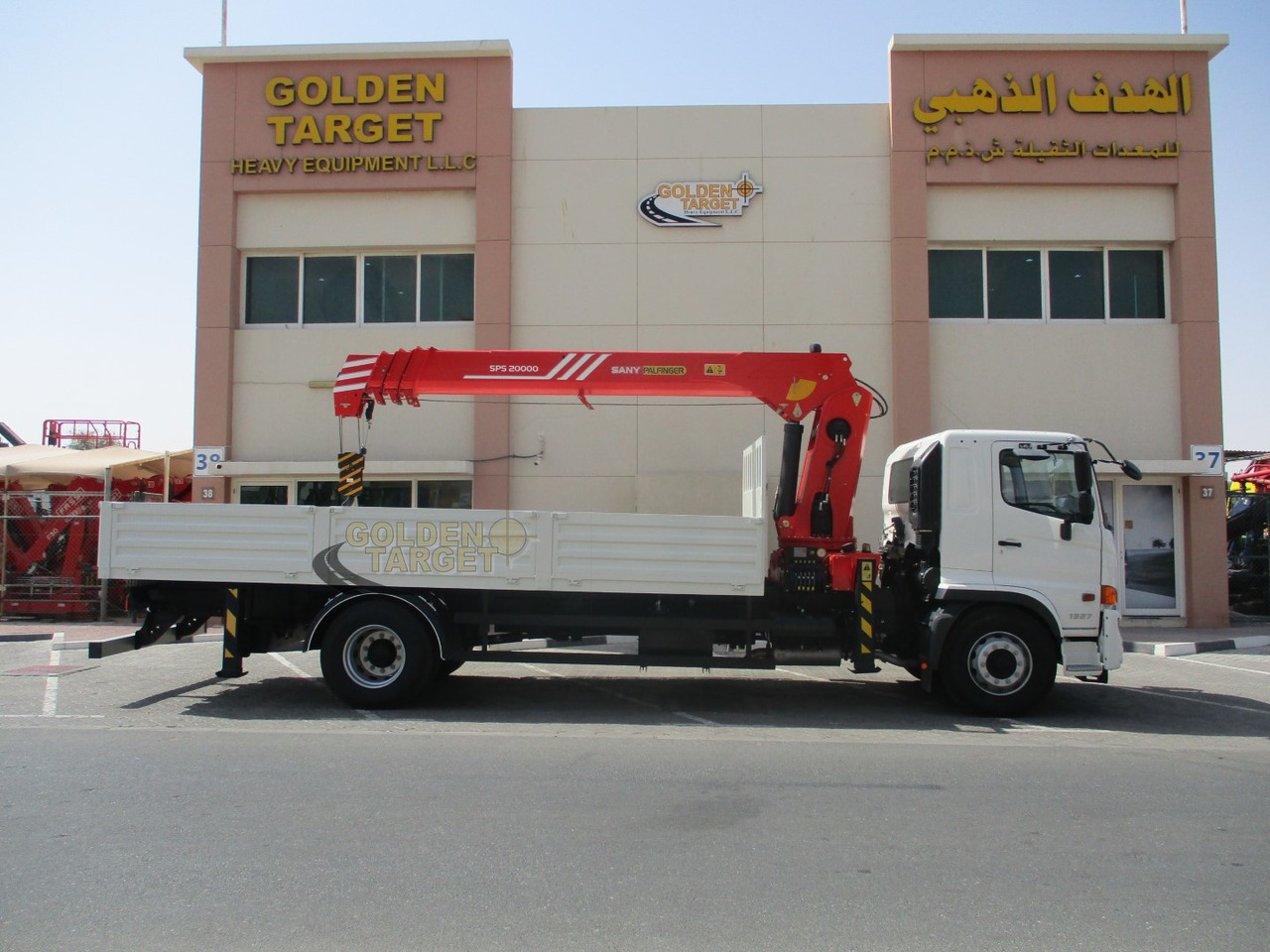 HINO 500 1927 4x2 SANY PALFINGER SPS20000 Crane - משאית מנוף: תמונה 5 HINO 500 1927 4x2 SANY PALFINGER SPS20000 Crane - משאית מנוף: תמונה 5