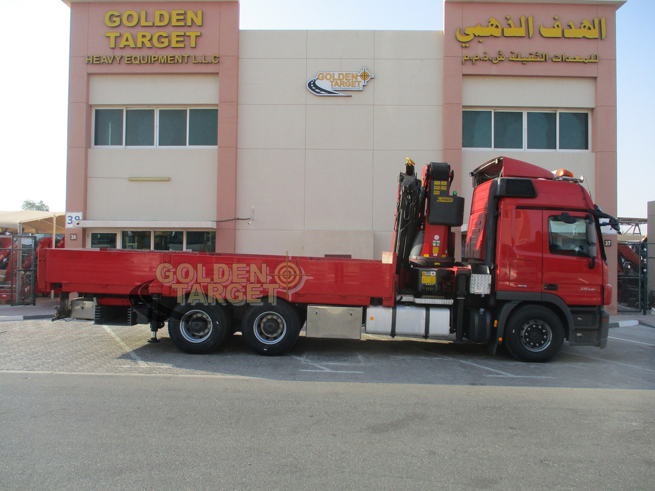 MERCEDES-BENZ 2546 6x4 PALFINGER PK53002 Crane - משאית מנוף: תמונה 5 MERCEDES-BENZ 2546 6x4 PALFINGER PK53002 Crane - משאית מנוף: תמונה 5
