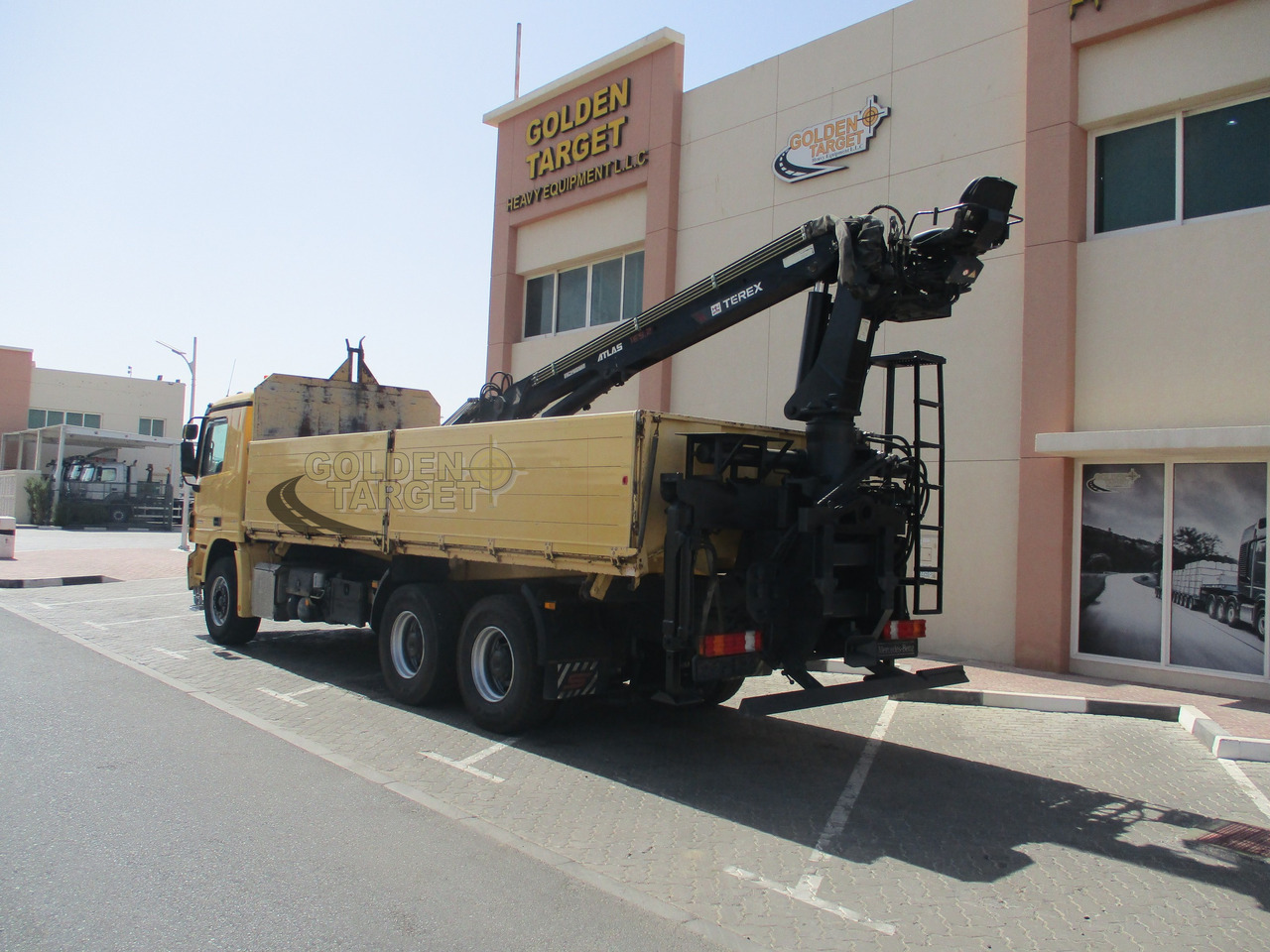 MERCEDES-BENZ ACTROS 2644 6×4 with ATLAS 165.2 Block Crane - משאית מנוף: תמונה 4 MERCEDES-BENZ ACTROS 2644 6×4 with ATLAS 165.2 Block Crane - משאית מנוף: תמונה 4