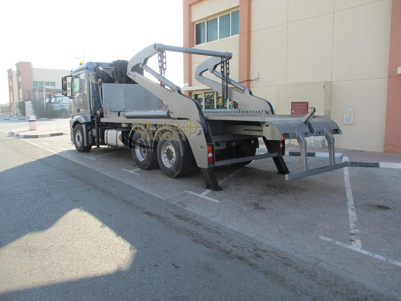 Mercedes-Benz 2642 6×2 Double Skip Loader with HIAB Crane - מעמיס: תמונה 5 Mercedes-Benz 2642 6×2 Double Skip Loader with HIAB Crane - מעמיס: תמונה 5