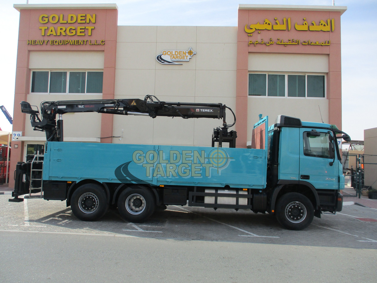 Mercedes-Benz Actros 2641 - משאית צד נופל/ שטוחה, משאית מנוף: תמונה 5 Mercedes-Benz Actros 2641 - משאית צד נופל/ שטוחה, משאית מנוף: תמונה 5