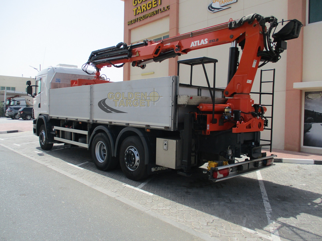 SCANIA G480 6x2 with ATLAS 210.2 Block Crane - משאית מנוף: תמונה 4 SCANIA G480 6x2 with ATLAS 210.2 Block Crane - משאית מנוף: תמונה 4